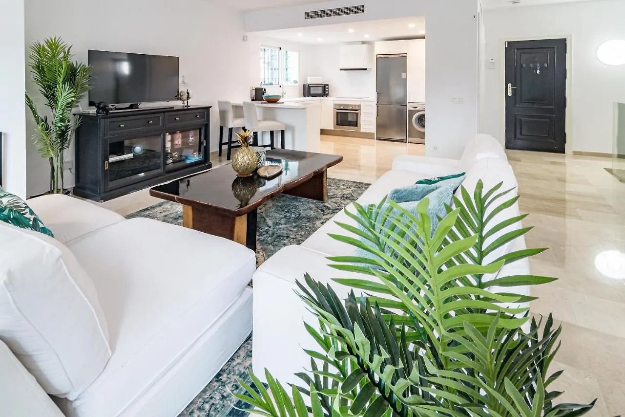 Charming And Modern 3-Bedroom Duplex In Aloha Pueblo With Mountain Views Marbella Spain