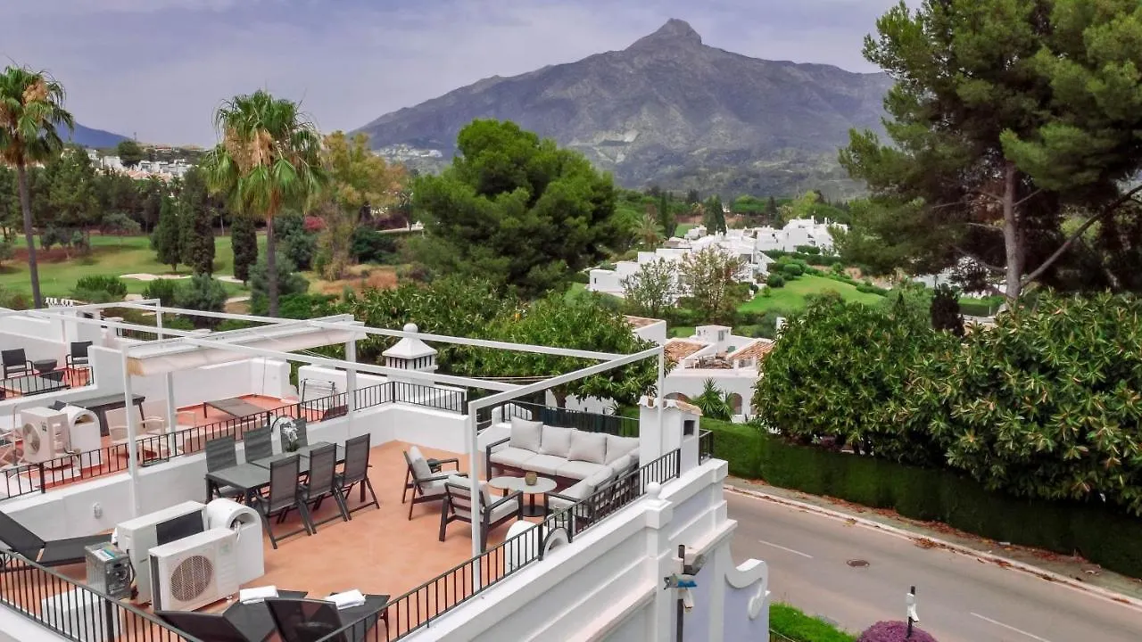 Holiday home Charming And Modern 3-Bedroom Duplex In Aloha Pueblo With Mountain Views Marbella Spain
